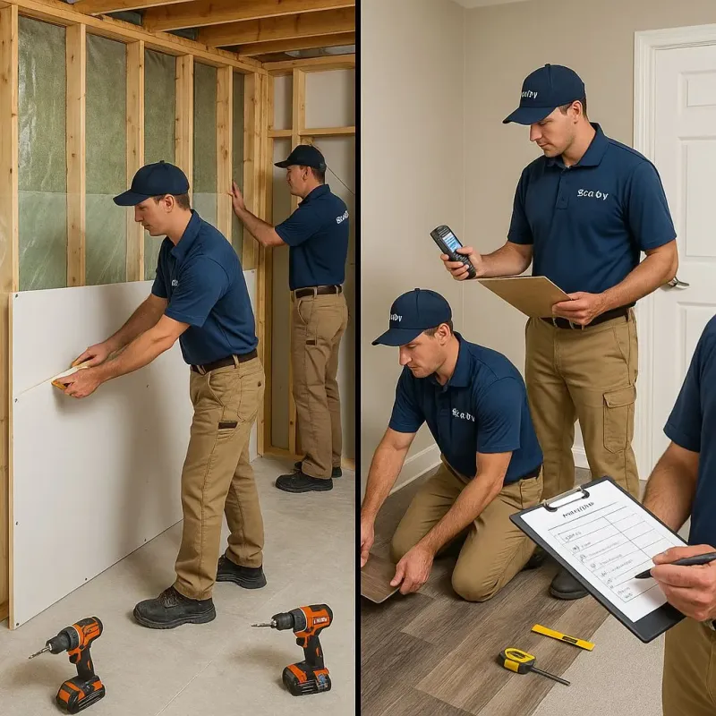 Repairs and Reconstruction process in Windham County, CT